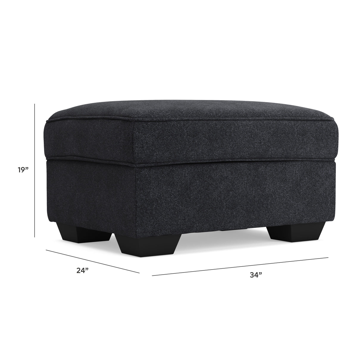 Altari Ottoman - 8721314 - approximate manufacturer dimensions (supplier image 5)