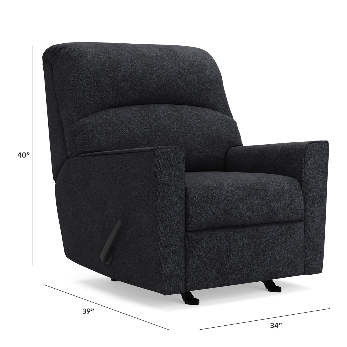 Altari Recliner - 8721325 - approximate manufacturer dimensions (supplier image 8)