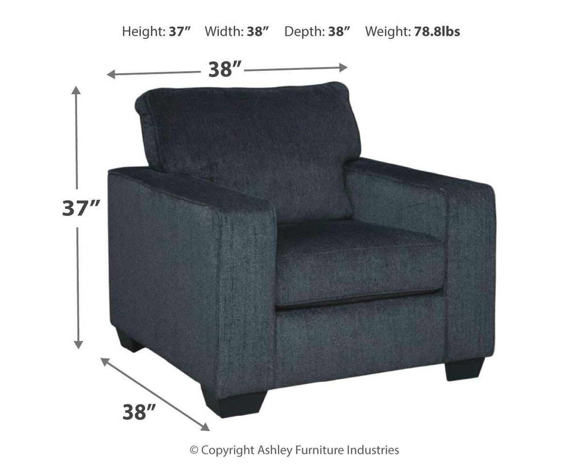 Altari Chair - 8721320 - approximate manufacturer dimensions (supplier image 4)