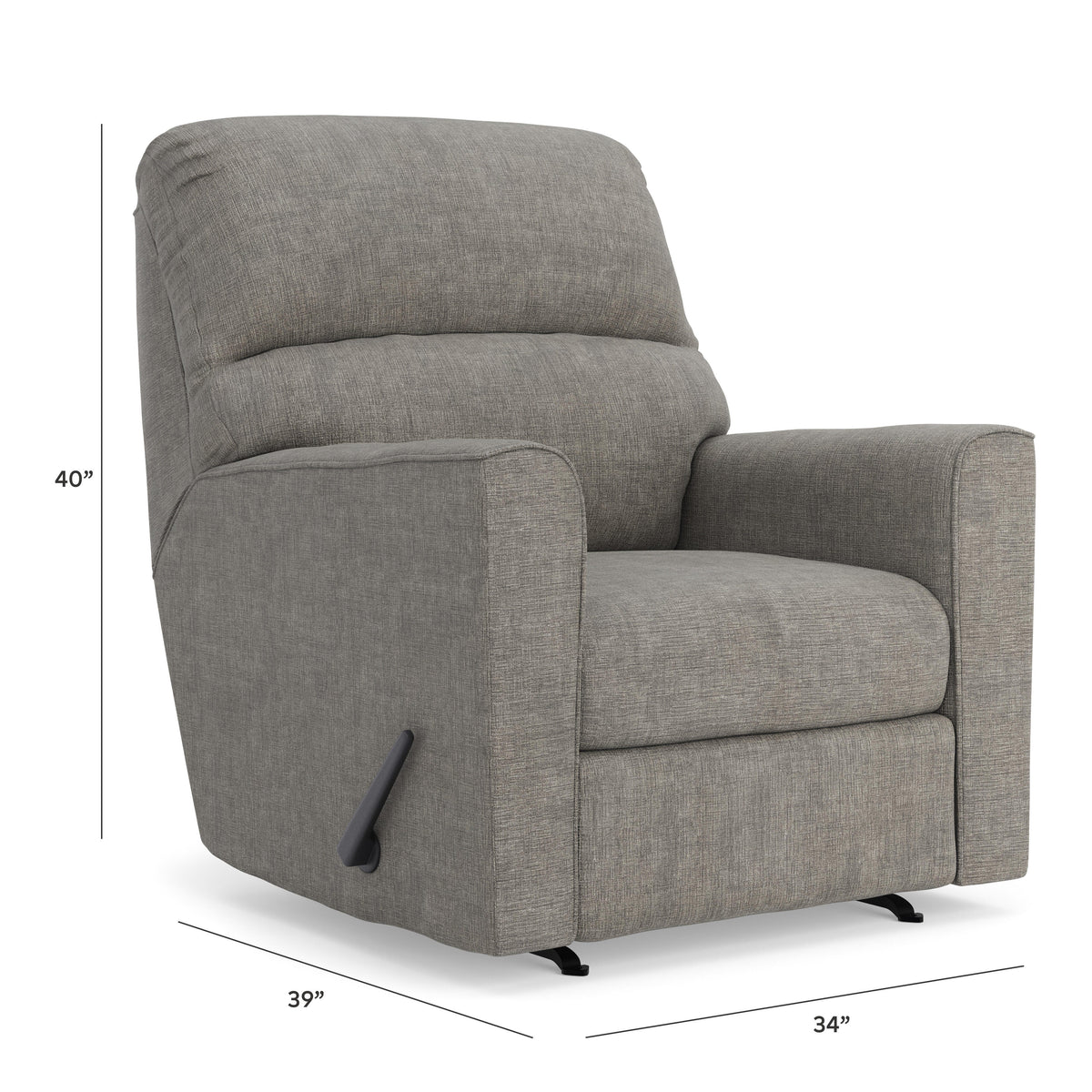 Altari Recliner - 8721425 - approximate manufacturer dimensions (supplier image 17)