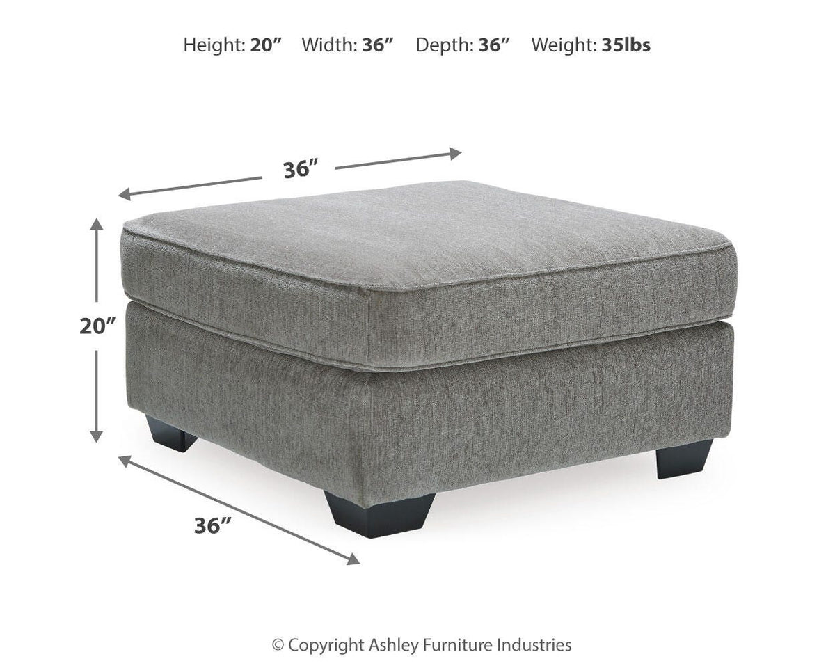 Altari Ottoman - 8721408 - approximate manufacturer dimensions (supplier image 18)
