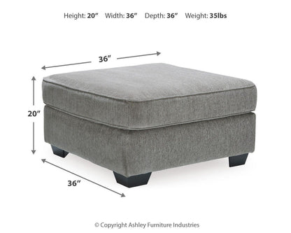 Altari Ottoman - 8721408 - approximate manufacturer dimensions (supplier image 18)