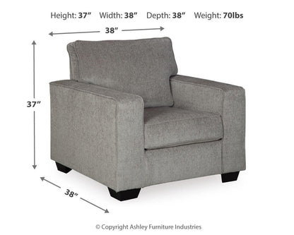Altari Chair - 8721420 - approximate manufacturer dimensions (supplier image 10)