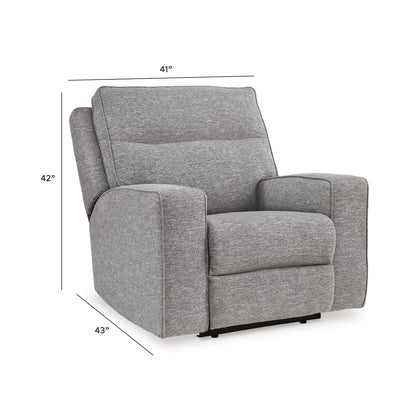 Biscoe Power Recliner - 9050313 - approximate manufacturer dimensions (supplier image 10)