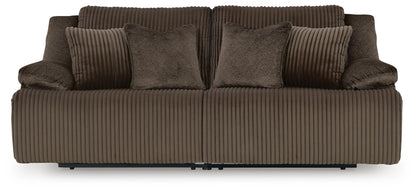 Top Tier 2-Piece Reclining Sectional Loveseat