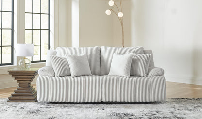 Top Tier 2-Piece Reclining Sectional Loveseat