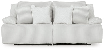 Top Tier 2-Piece Reclining Sectional Loveseat