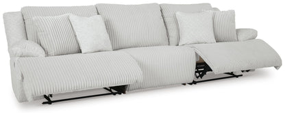 Top Tier 3-Piece Reclining Sectional Sofa
