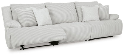Top Tier 3-Piece Reclining Sectional Sofa