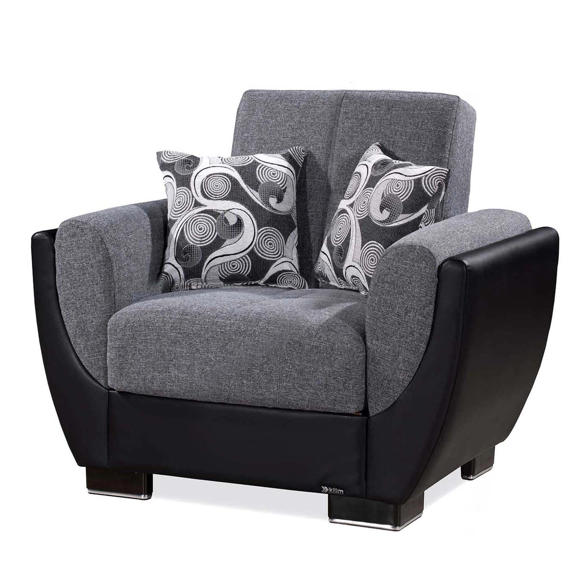 Ottomanson Armada Air - Upholstered Convertible Armchair With Storage