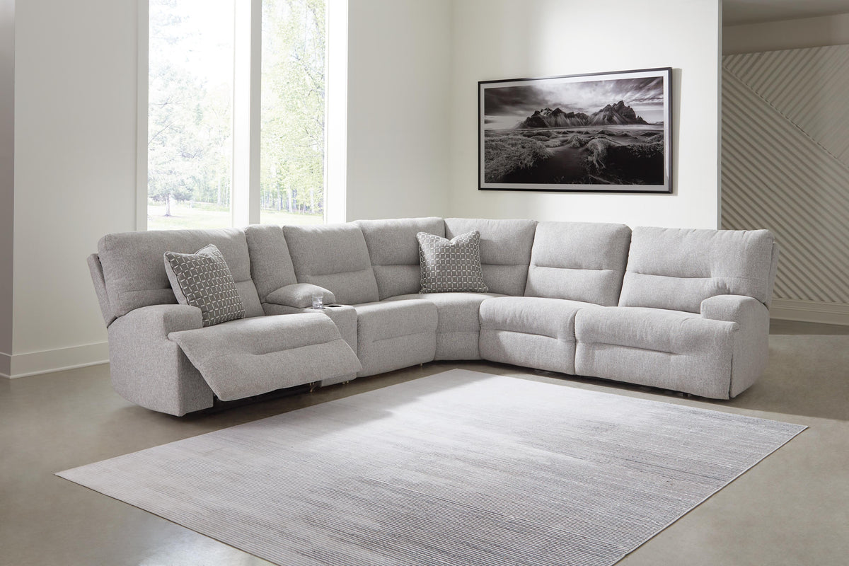 Acklen Place Sectional - 93605S9 - product view or room setting; complete kit and included component views (supplier image 76)