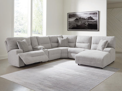 Acklen Place Sectional - 93605S1 - product view or room setting; complete kit and included component views (supplier image 61)