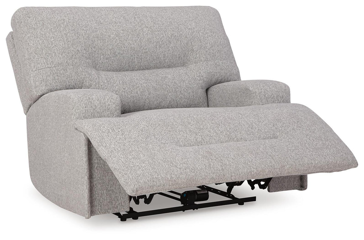 Acklen Place Oversized Power Recliner - 9360582 - product view or room setting; only recliner included (supplier image 3)