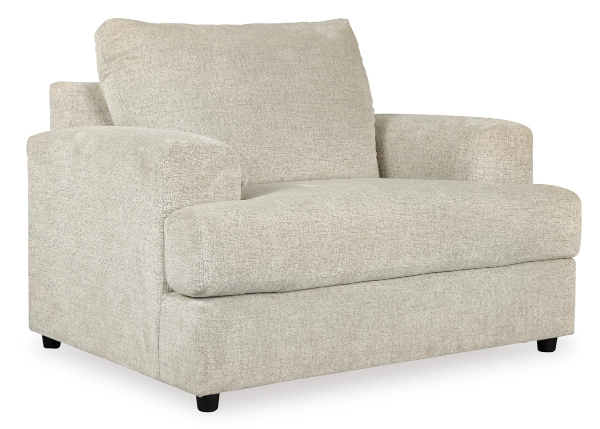 Soletren Chair and Ottoman - 95104U1 - product view or room setting; complete kit and included component views (supplier image 4)