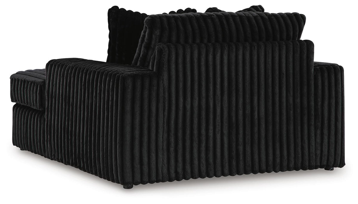 Midnight-Madness Oversized Chaise - 9810315 - product view or room setting; only chaise lounge included (supplier image 5)