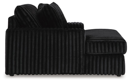 Midnight-Madness Oversized Chaise - 9810315 - product view or room setting; only chaise lounge included (supplier image 4)