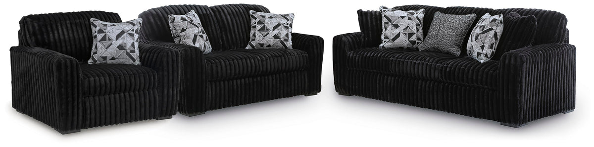 Midnight-Madness Living Room Sets - 98103U14 - product view or room setting; complete kit and included component views (supplier image 112)