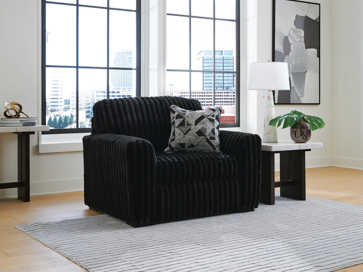 Midnight-Madness Oversized Chair - 9810323 - product view or room setting; only chair included (supplier image 7)