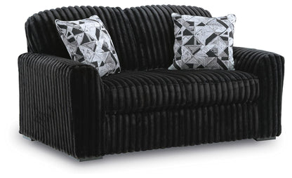 Midnight-Madness Loveseat - 9810335 - product view or room setting; only loveseat included (supplier image 1)