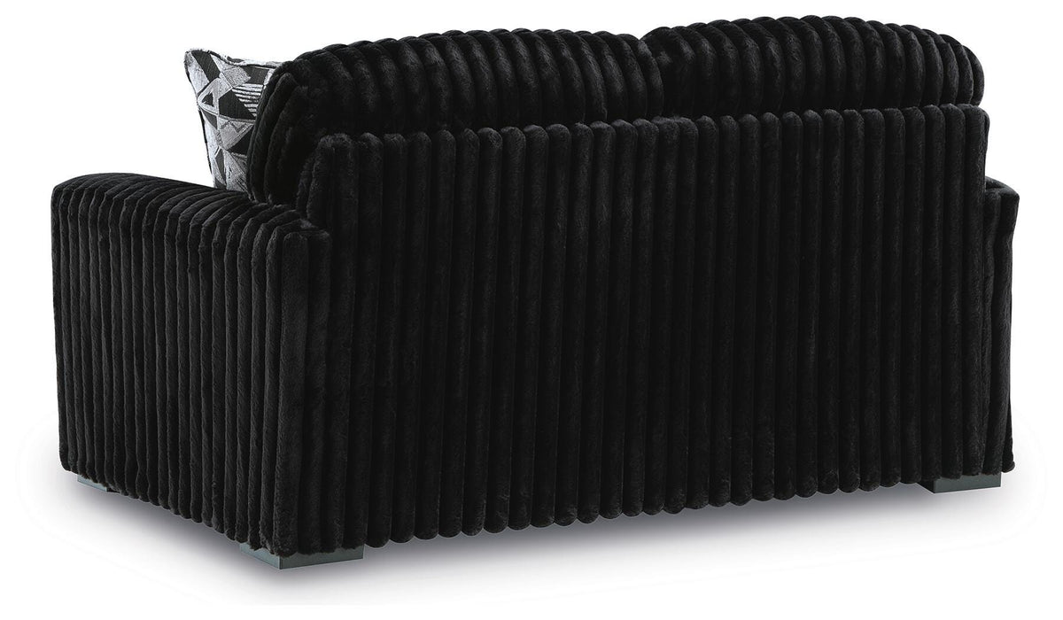 Midnight-Madness Loveseat - 9810335 - product view or room setting; only loveseat included (supplier image 4)