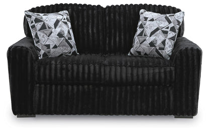 Midnight-Madness Loveseat - 9810335 - product view or room setting; only loveseat included (supplier image 3)