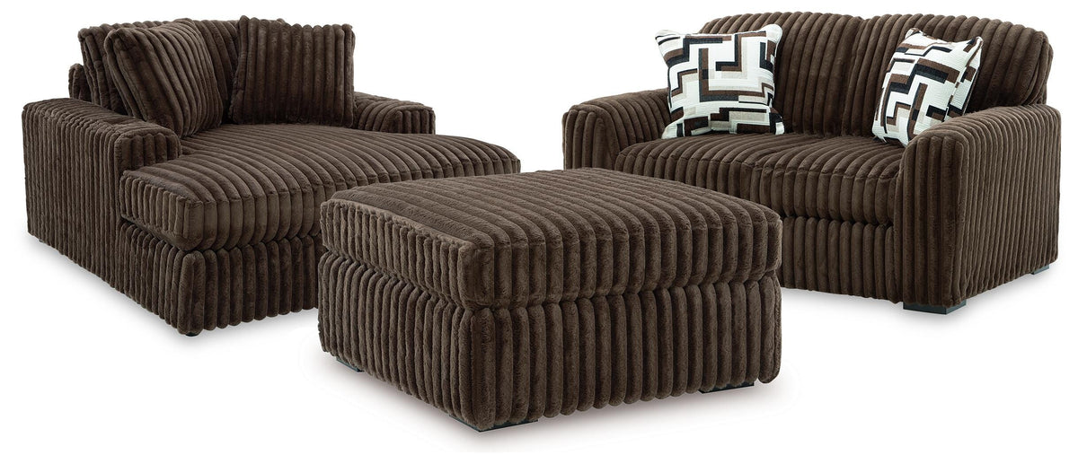 Midnight-Madness Living Room Sets - 98104U3 - product view or room setting; complete kit and included component views (supplier image 96)