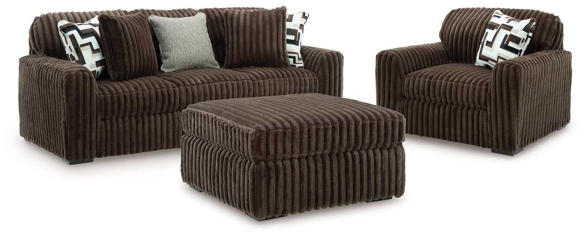 Midnight-Madness Living Room Sets - 98104U4 - product view or room setting; complete kit and included component views (supplier image 106)