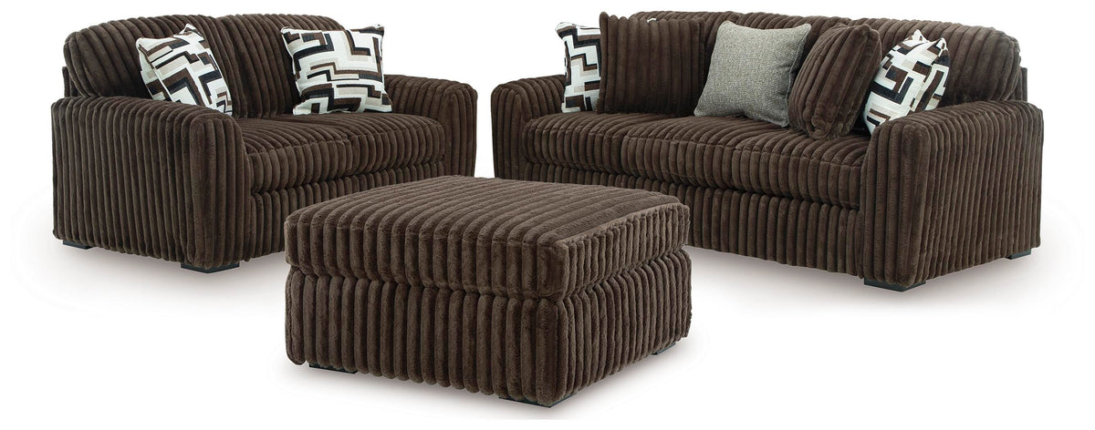 Midnight-Madness Living Room Sets - 98104U2 - product view or room setting; complete kit and included component views (supplier image 86)