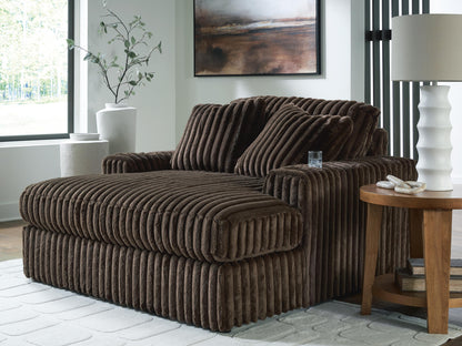 Midnight-Madness Oversized Chaise - 9810415 - product view or room setting; only chaise lounge included (supplier image 12)