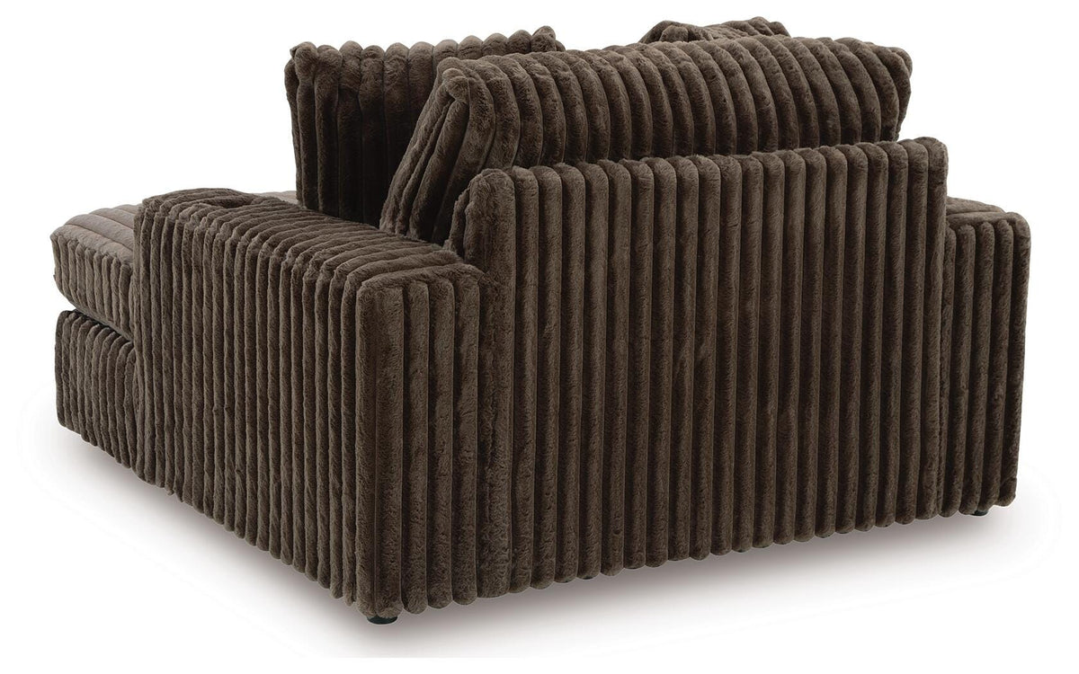 Midnight-Madness Oversized Chaise - 9810415 - product view or room setting; only chaise lounge included (supplier image 14)