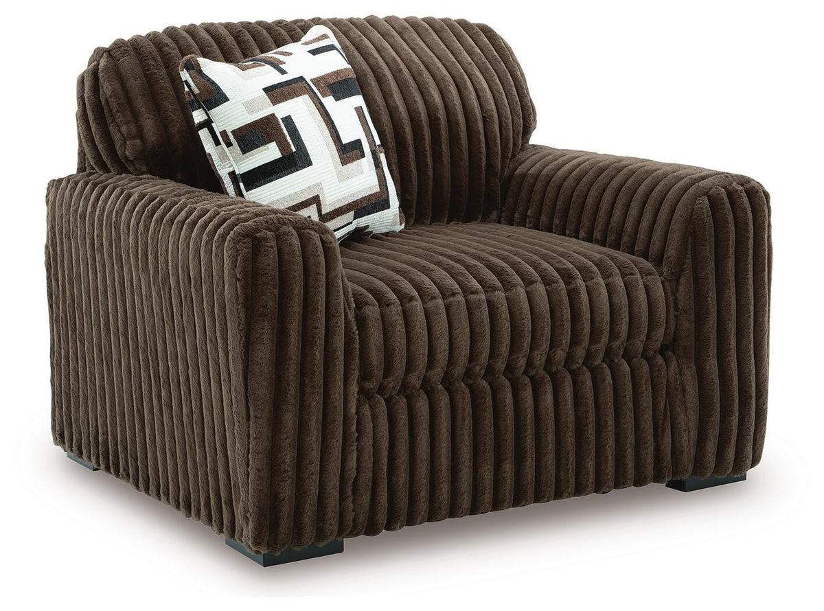 Midnight-Madness Oversized Chair - 9810423 - product view or room setting; only chair included (supplier image 1)