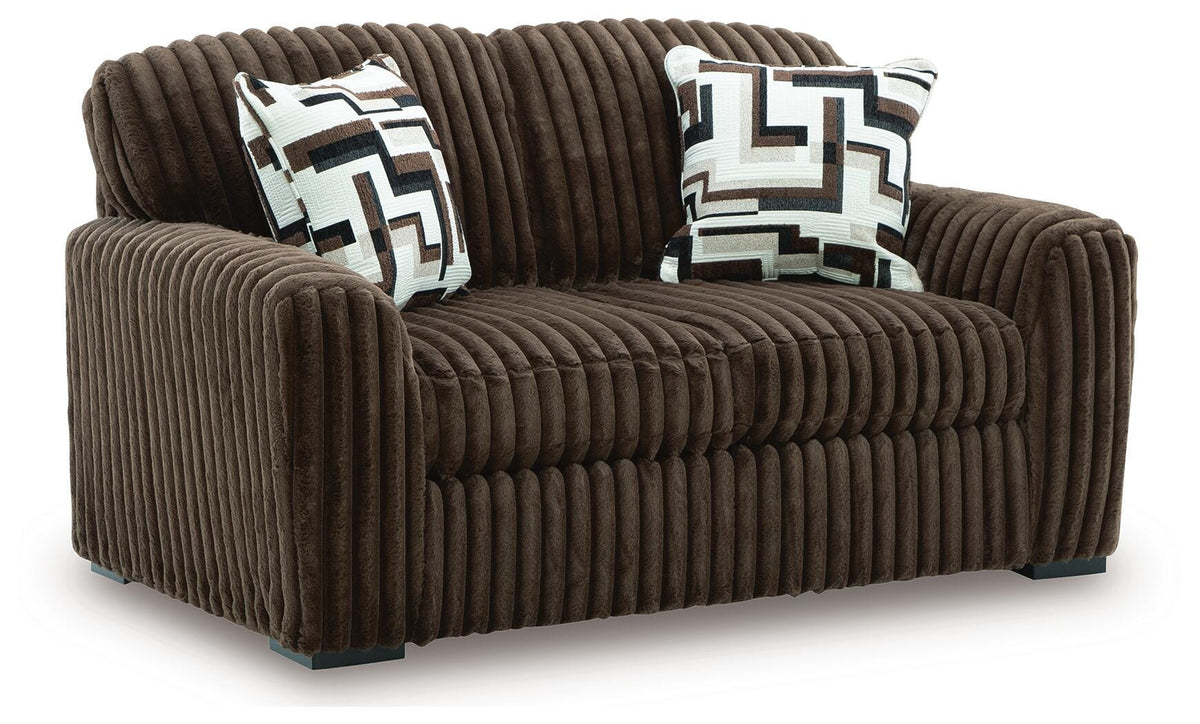 Midnight-Madness Loveseat - 9810435 - product view or room setting; only loveseat included (supplier image 7)