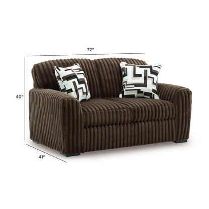 Midnight-Madness Living Room Sets - 98104U1, 98104U2, 98104U3, 98104U12 - approximate manufacturer dimensions (supplier image 70)