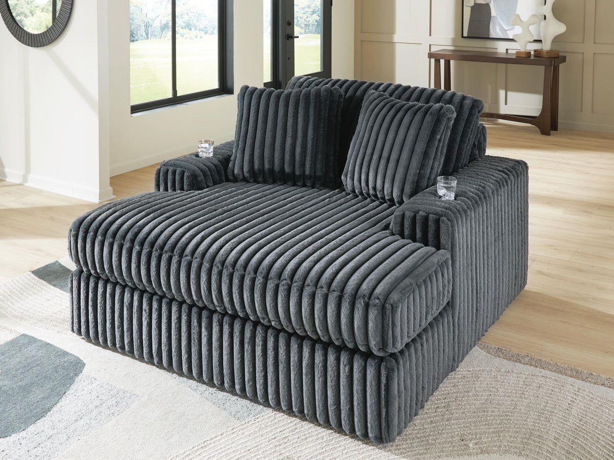Midnight-Madness Oversized Chaise - 9810515 - product view or room setting; only chaise lounge included (supplier image 20)