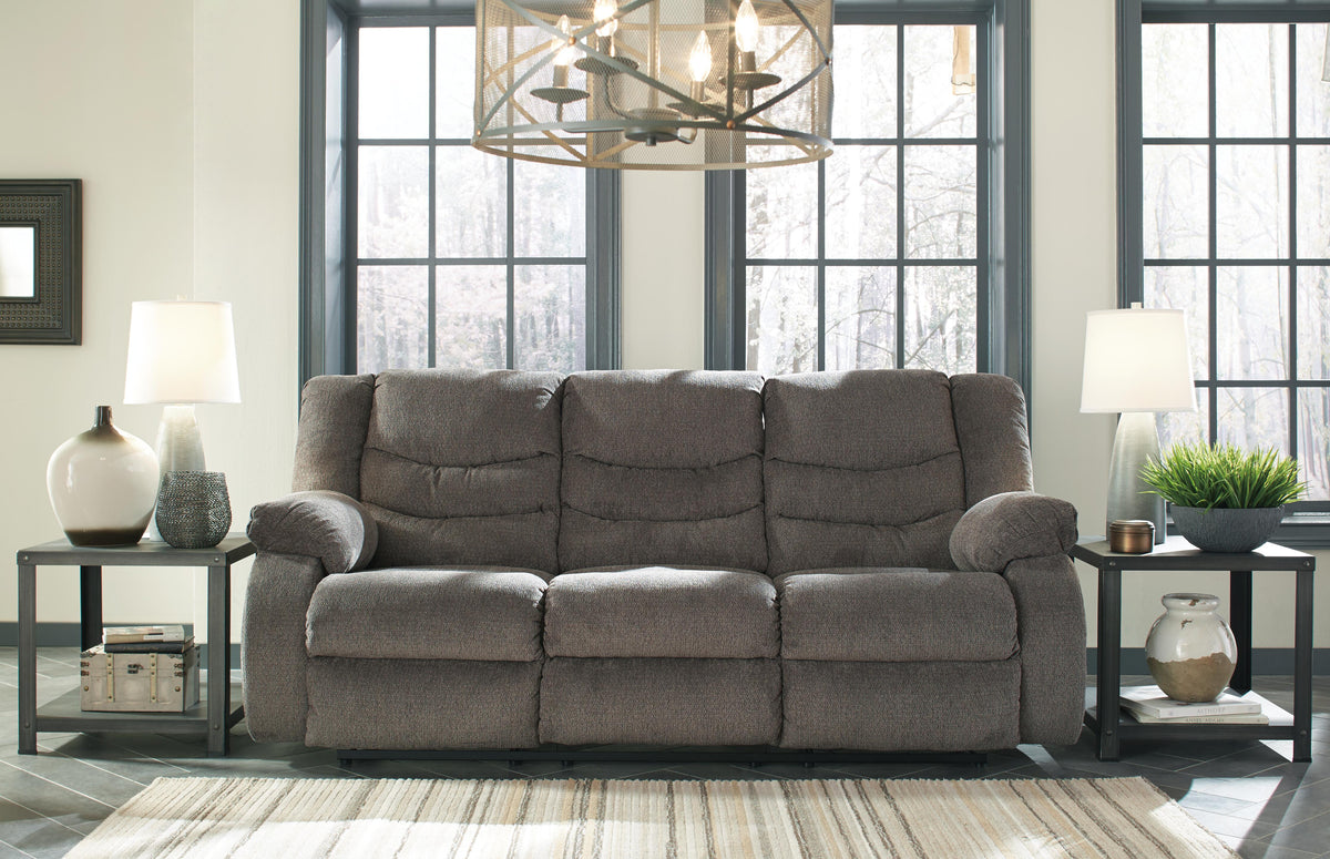 Tulen Reclining Sofa - 9860688 - product view or room setting; only sofa included (supplier image 5)