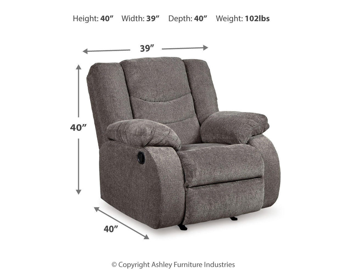 Tulen Living Room Sets - 98606U2, 98606U3, 98606U4 - approximate manufacturer dimensions (supplier image 31)