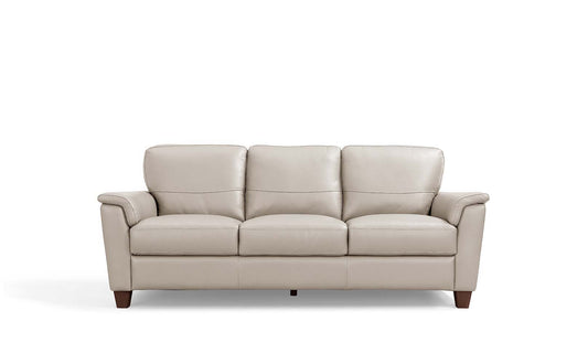 Pacific Palisades - Sofa & Loveseat Set - Beige Leather