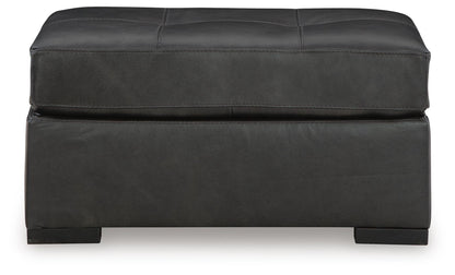 Brindley Pier Oversized Accent Ottoman - 9950308 - product view or room setting; only ottoman included (supplier image 3)