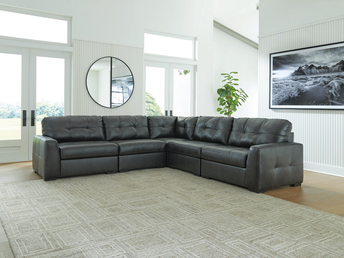 Brindley Pier Sectional - 99503S3 - product view or room setting; complete kit and included component views (supplier image 27)