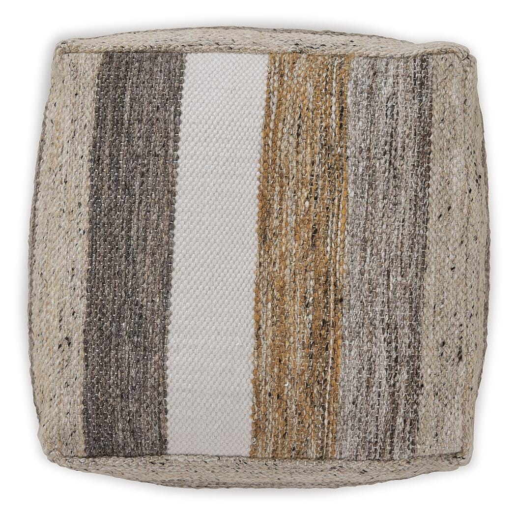 Josalind Pouf - A1000935 - product view or room setting; only pouf included (supplier image 3)