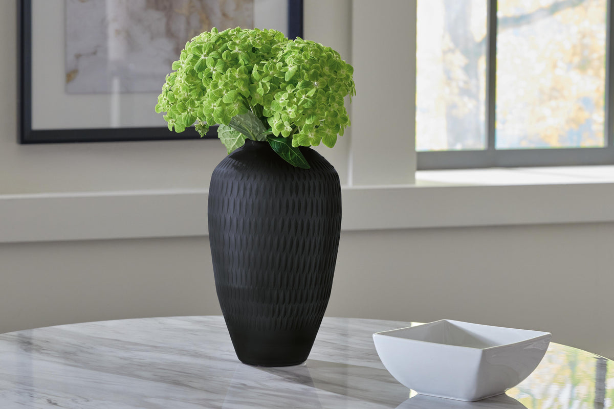 Etney Vase - A2000509 - product view or room setting; only vase included (supplier image 6)