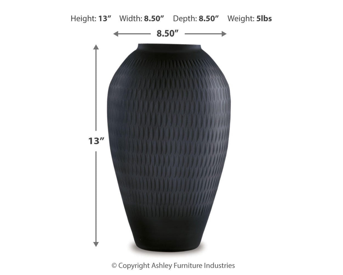 Etney Vase - A2000510 - approximate manufacturer dimensions (supplier image 4)