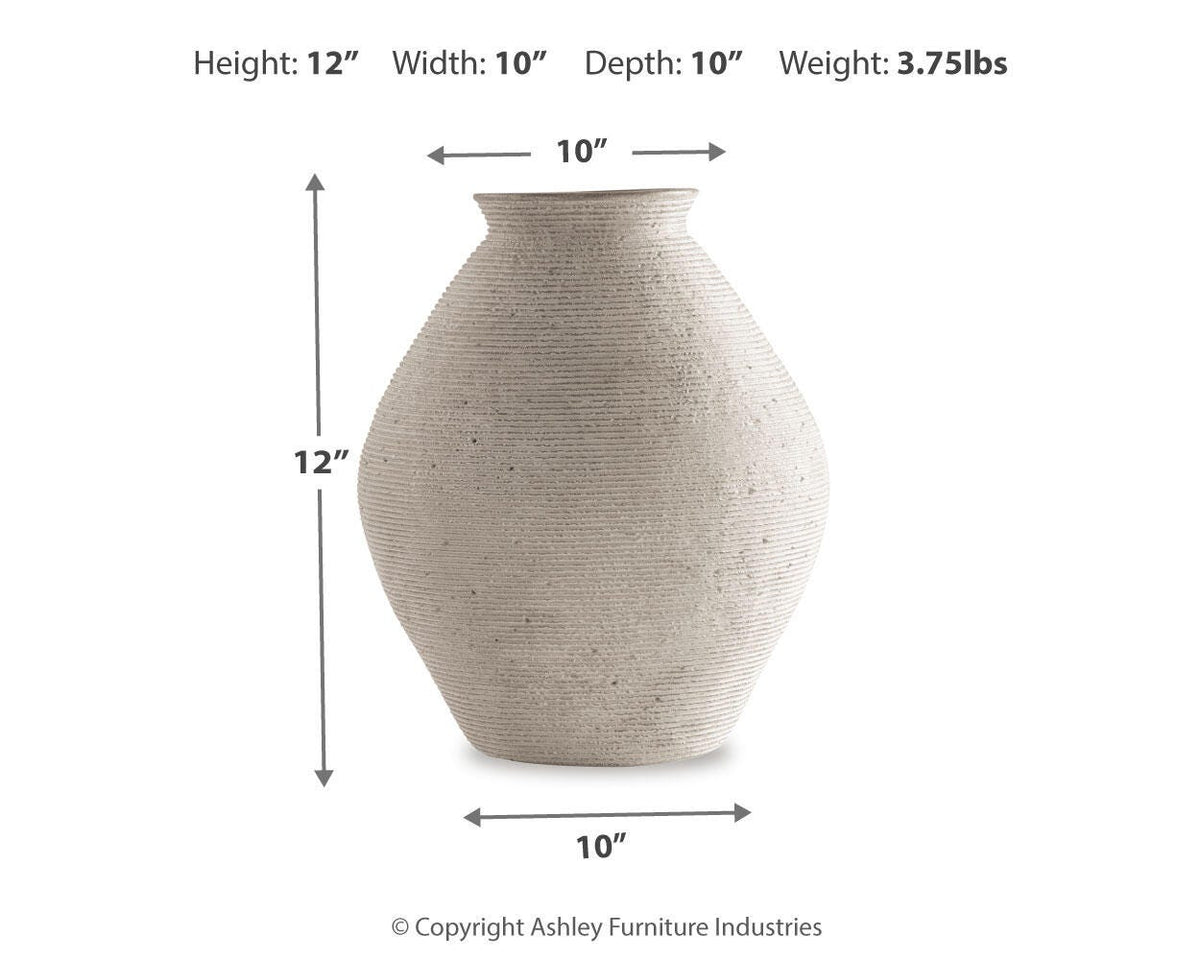 Hannela Vase - A2000513 - approximate manufacturer dimensions (supplier image 4)