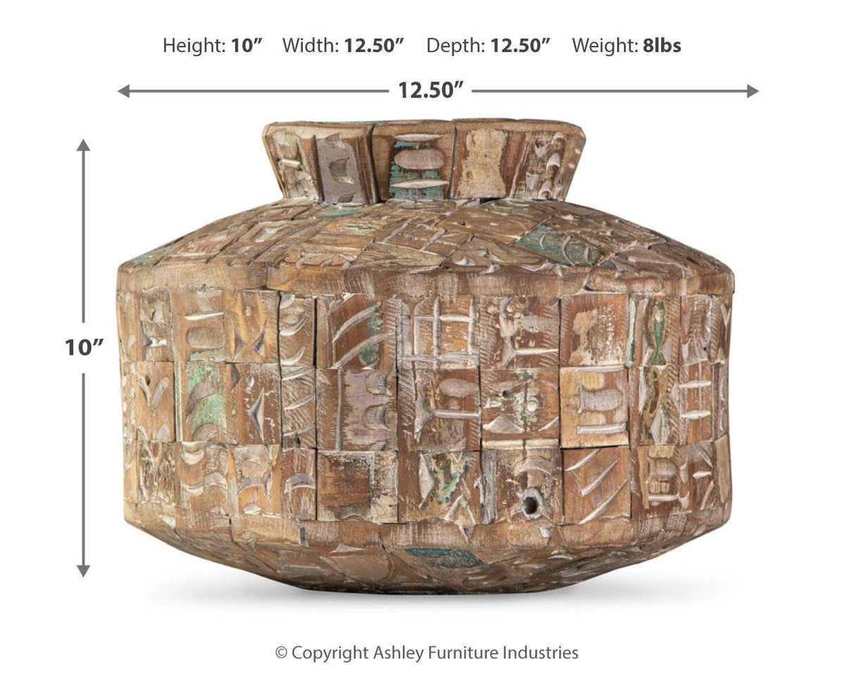 Meltland Vase - A2000557 - approximate manufacturer dimensions (supplier image 6)