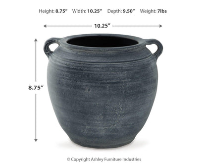 Meadie Vase - A2000628 - approximate manufacturer dimensions (supplier image 6)