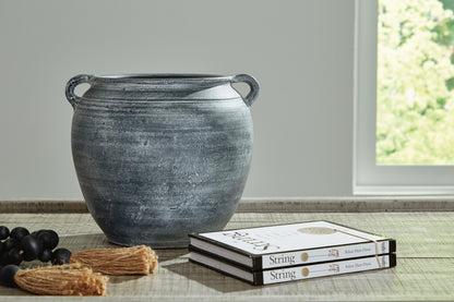 Meadie Vase - A2000628 - product view or room setting; only vase included (supplier image 2)