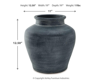 Meadie Vase - A2000629 - approximate manufacturer dimensions (supplier image 11)