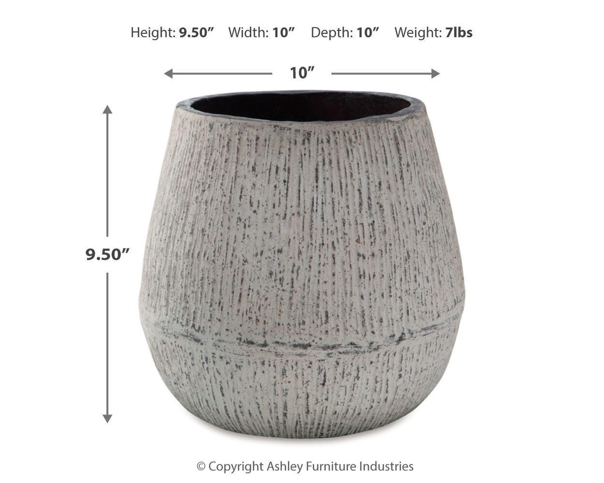 Claymount Vase - A2000636 - approximate manufacturer dimensions (supplier image 5)