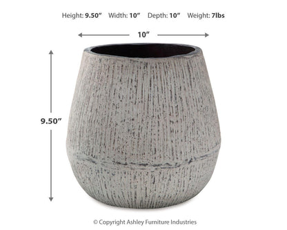 Claymount Vase - A2000636 - approximate manufacturer dimensions (supplier image 5)