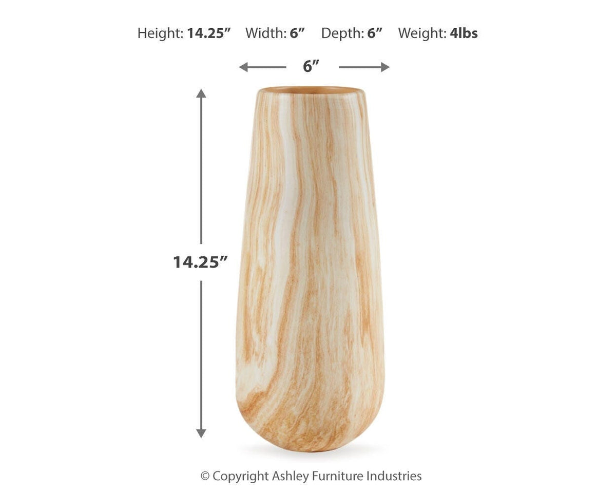 Cammen Vase - A2000647 - approximate manufacturer dimensions (supplier image 5)
